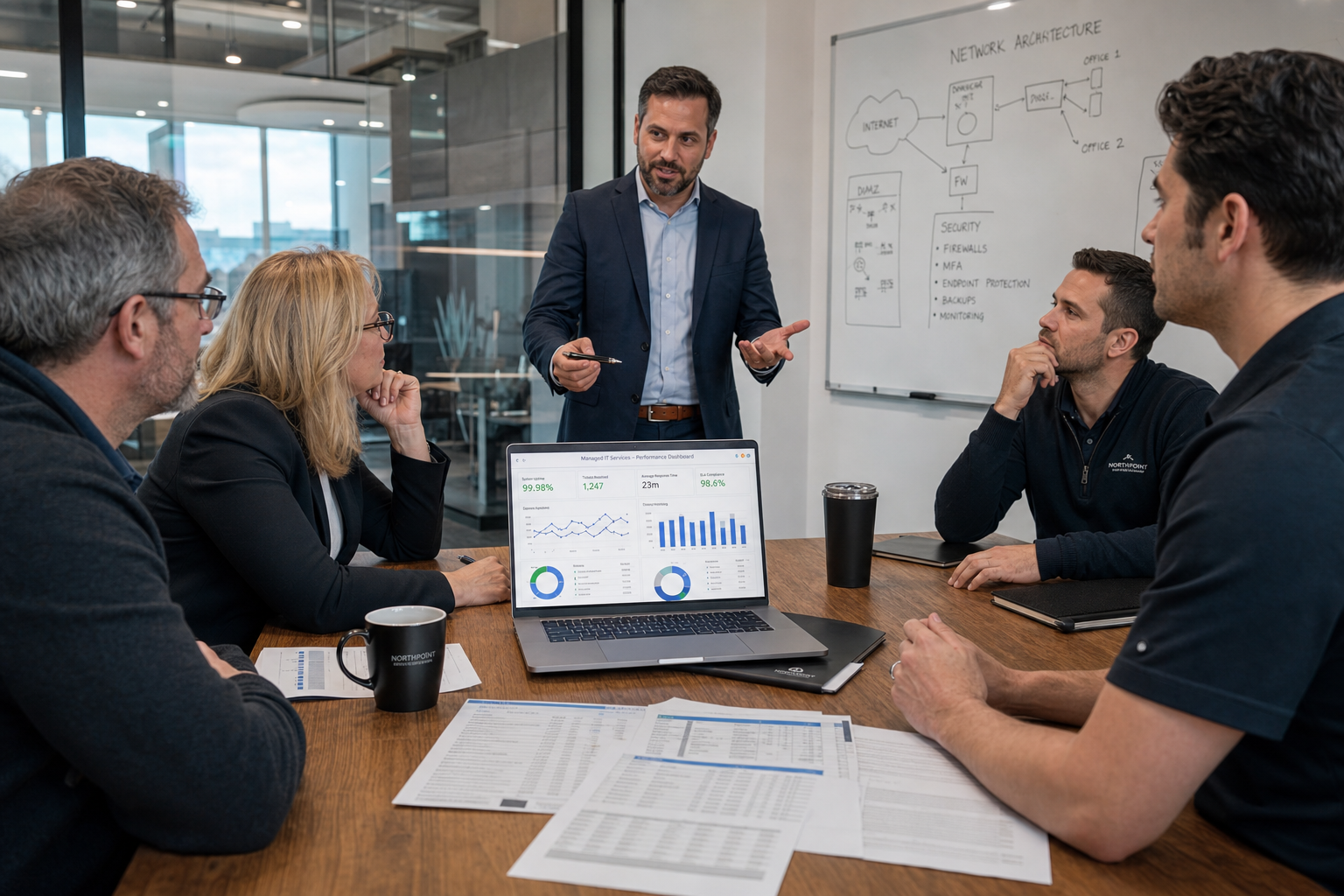 IT services uitbesteden versus intern team